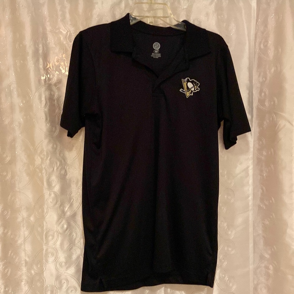 NHL Pittsburgh Penguins Polo Shirt Mens Size Medium 🔥